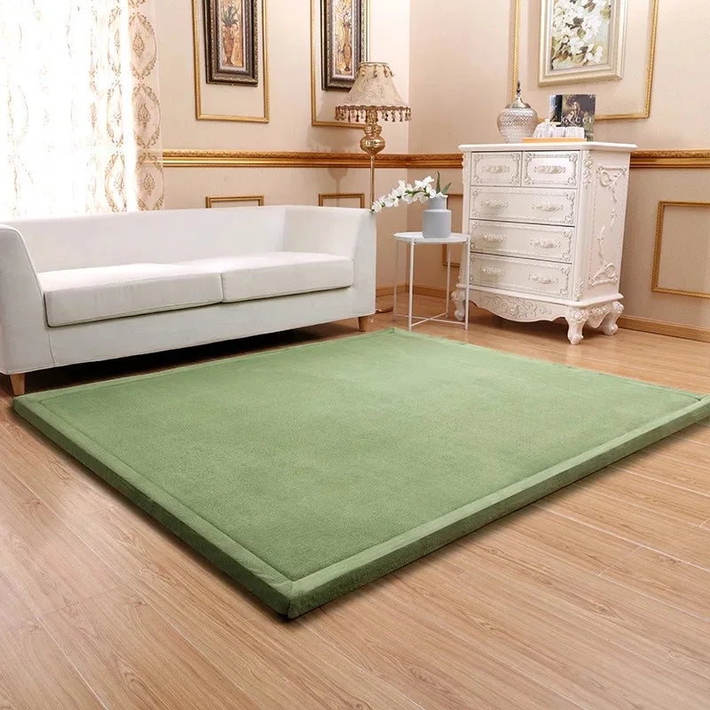 Tapis Japonais en Velours pour Salon