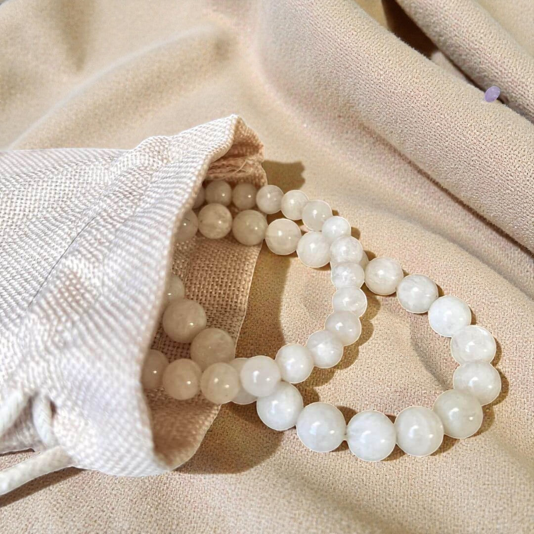 Bracelet Sensibilité Féminine en Pierre de Lune