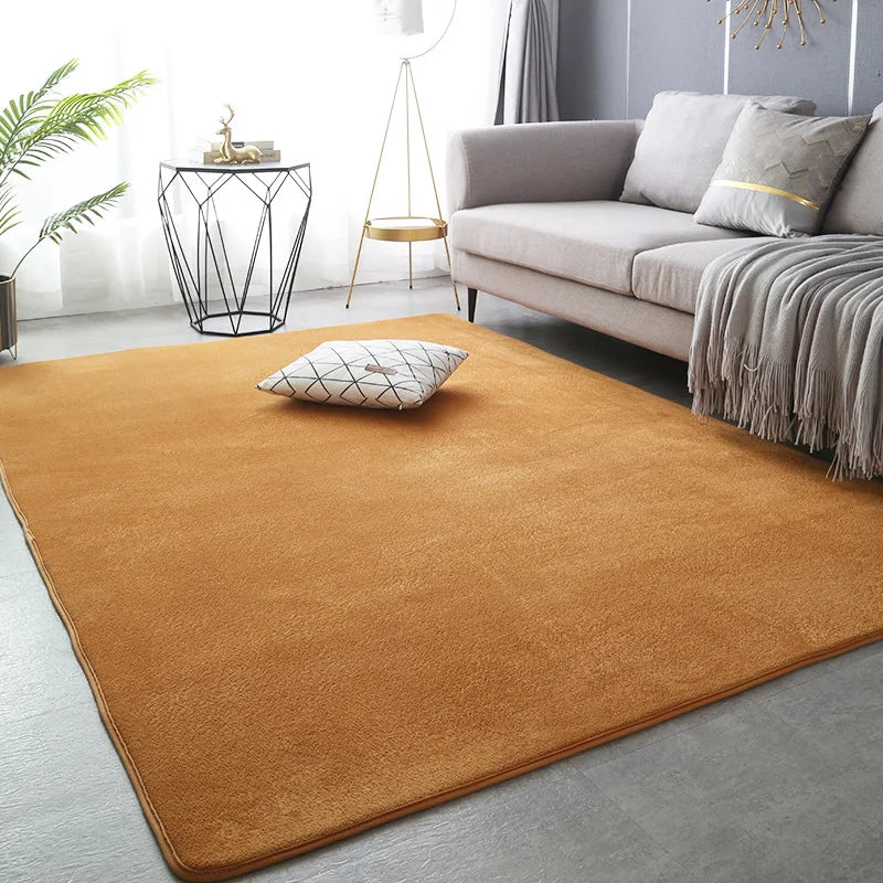 Tapis Japonais en Velours de Corail | Douceur Absolue & Élégance Zen