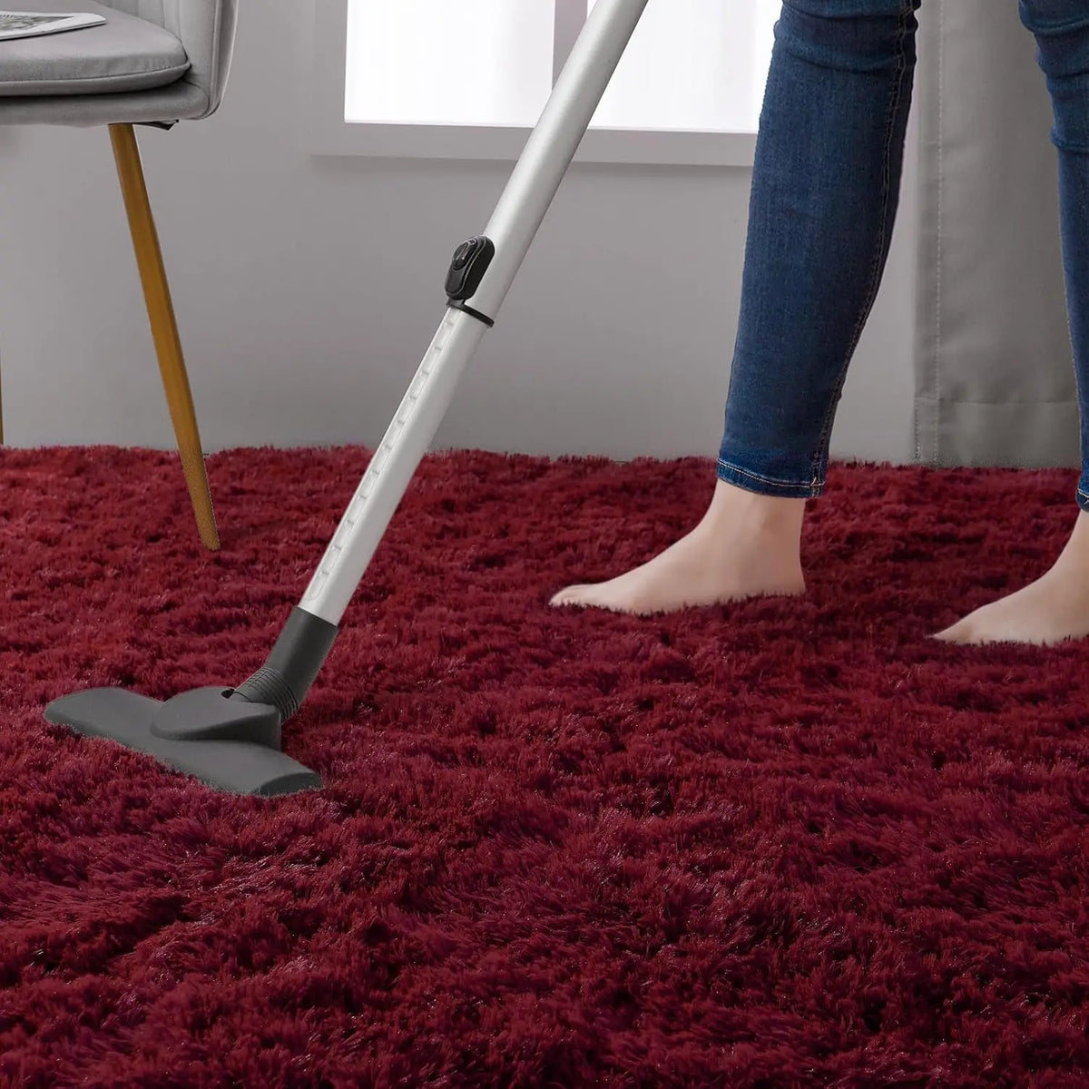 Tapis Shaggy Japonais | Douceur Cocooning & Sécurité Antidérapante