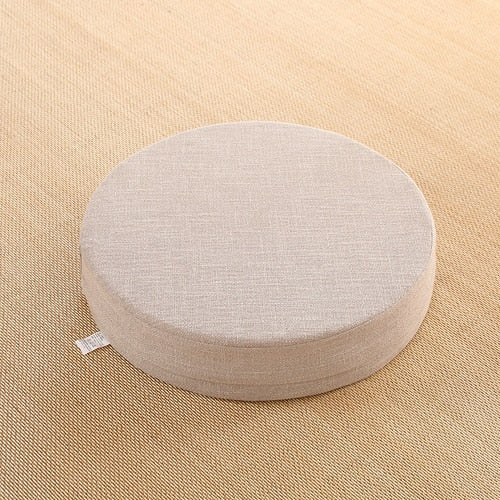 — Coussin de Sol Japonais Zen 40 cm | Assise Basse Confort & Esthétique Épurée