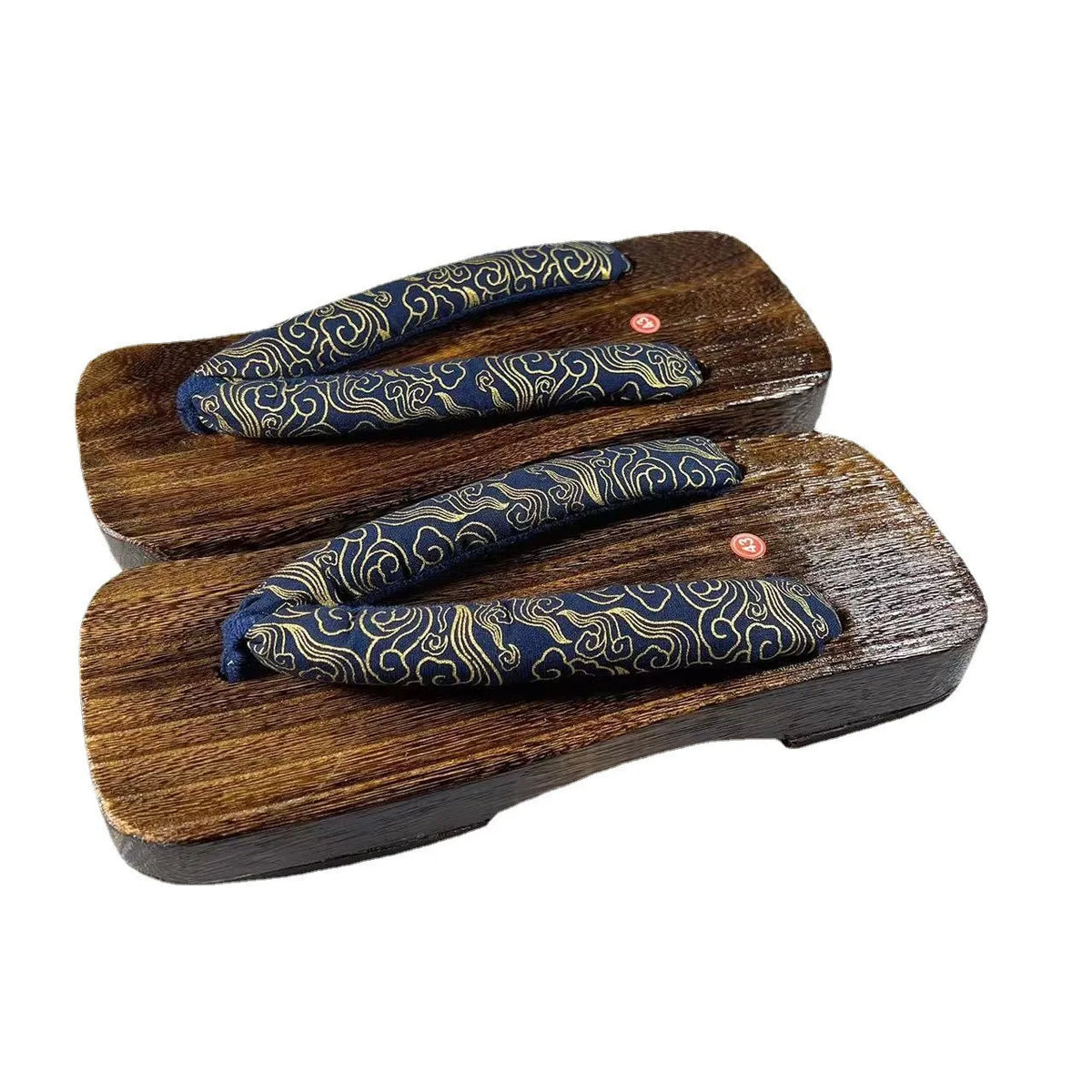 Geta Japonaise Moderne en Bois & Tissu