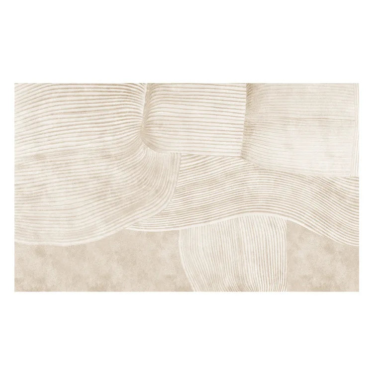 Tapis Japonais en Peluche | Douceur Enveloppante & Élégance Épurée