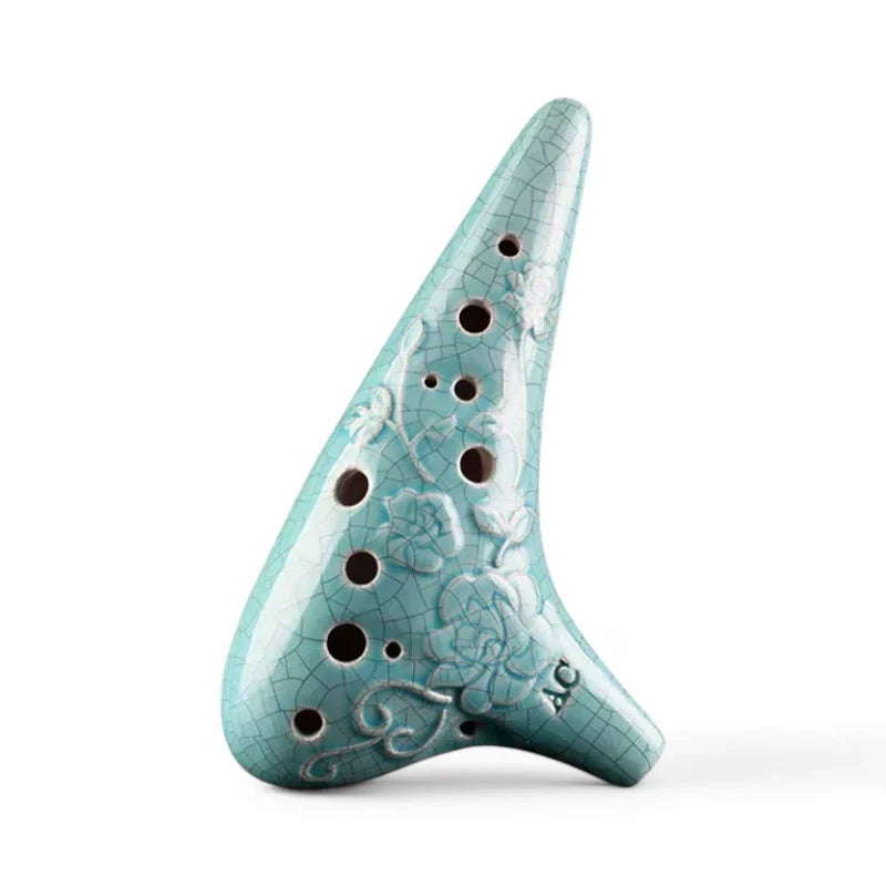 Ocarina Luxe Céramique à Motif