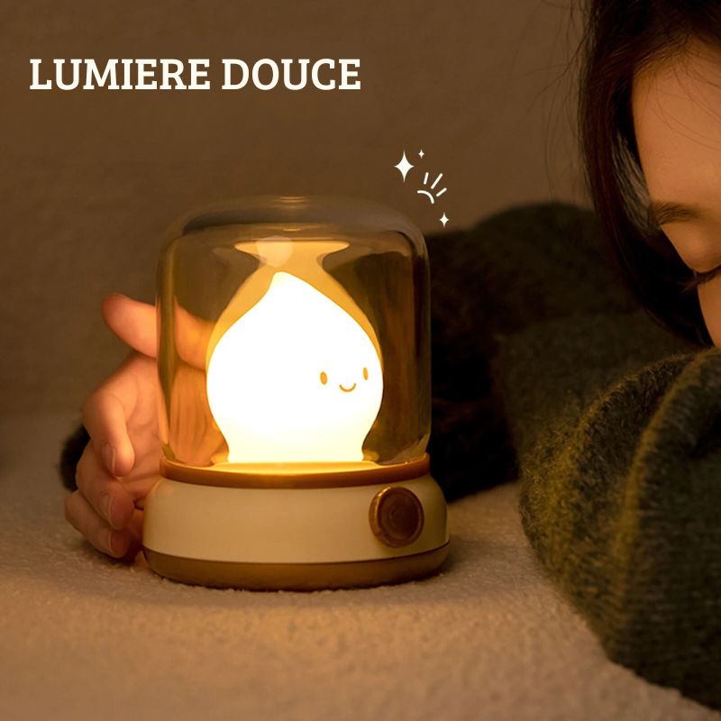Veilleuse Flamme Apaisante – Lumière Douce & Ambiance Relaxante