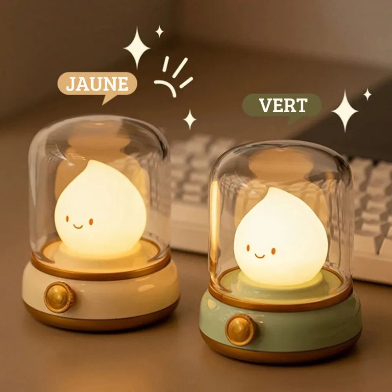 Veilleuse Flamme Apaisante – Lumière Douce & Ambiance Relaxante