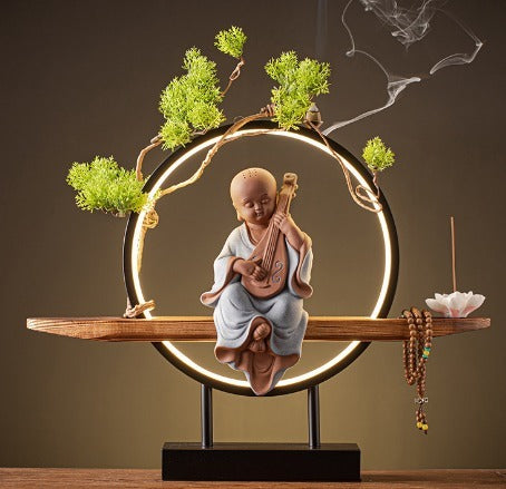 Encensoir “Équilibre du Bouddha” – Décoration Zen & Rituel Bien-être