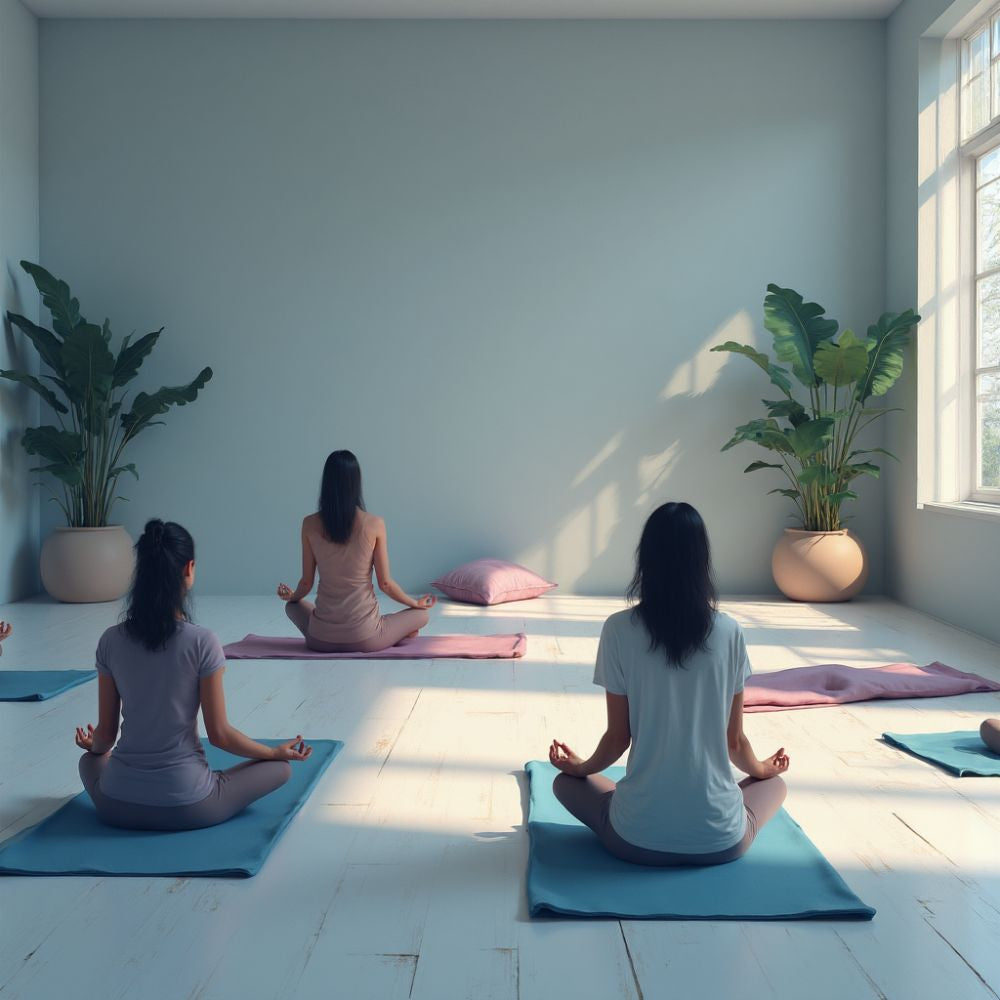 Zafu de Méditation en Coton Naturel – Confort & Stabilité