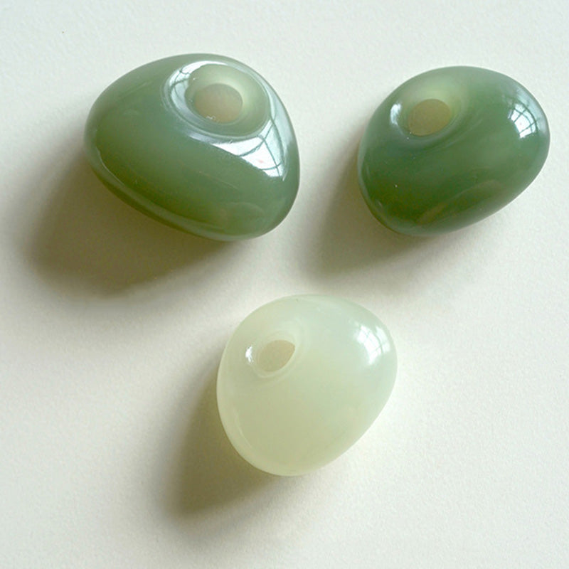 Collier Pendentif en Jade Naturel