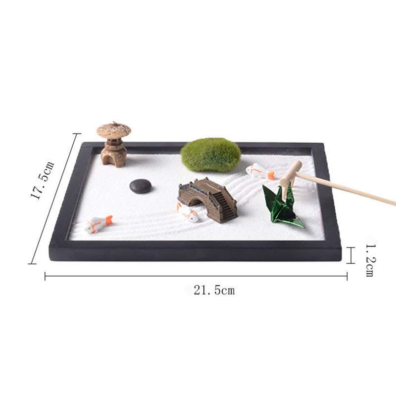 Décoration Poisson Koi Zen pour Jardin de Méditation | Sculpture 21,5 cm