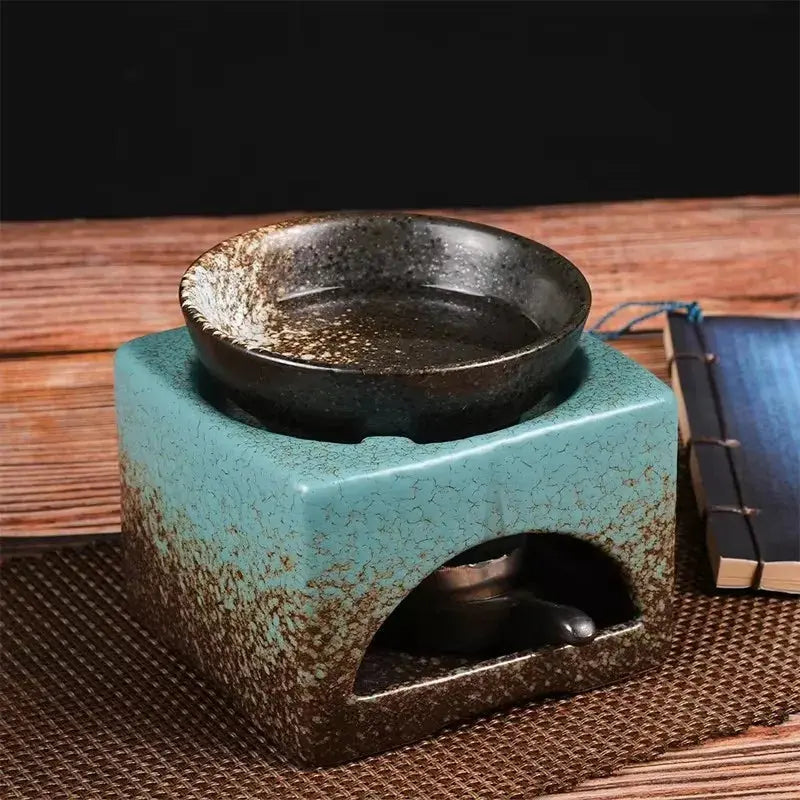 Veille Parfumée Lampe Arôme en Céramique Rétro