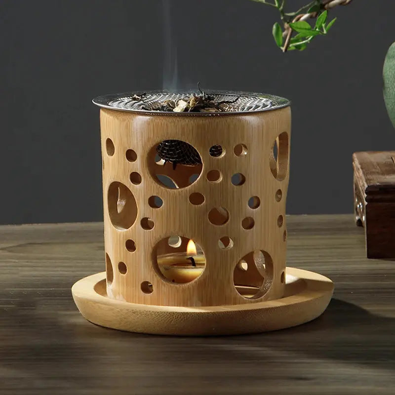 Racine Paisible Diffuseur à Chaleur Douce en Bambou
