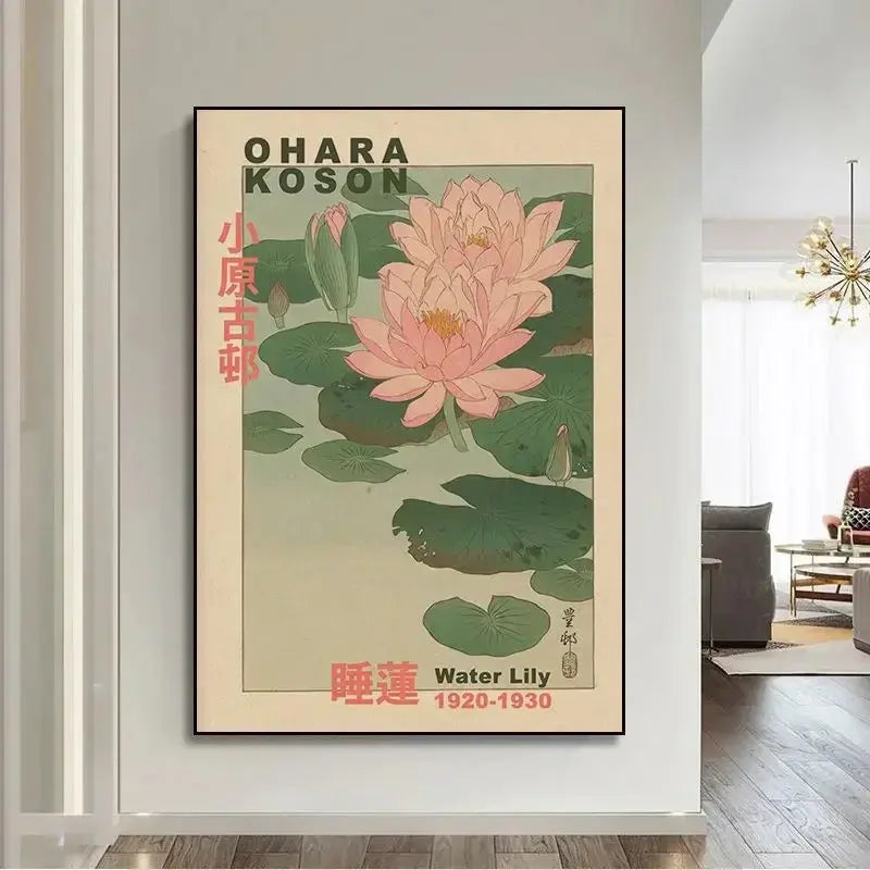Affiche Japonaise Inspirée des Grands Maîtres de l’Estampe