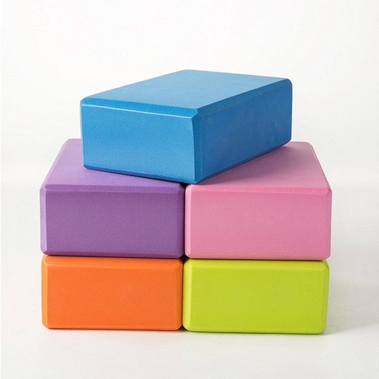 Brique de Yoga Colorée en Mousse EVA