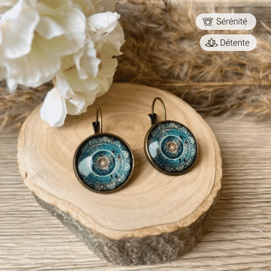 Boucles d'Oreilles Mandala