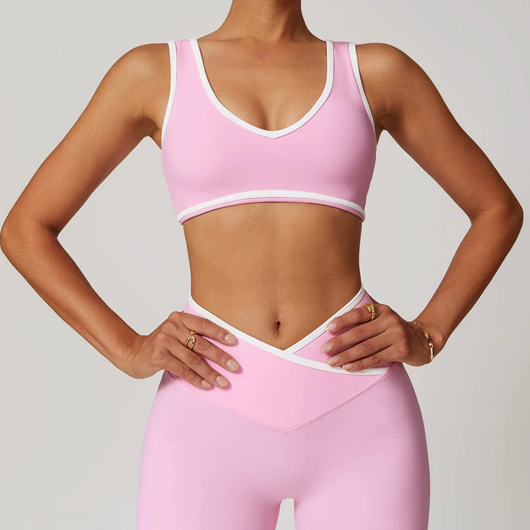 Brassière Yoga Rose Douceur & Tendance