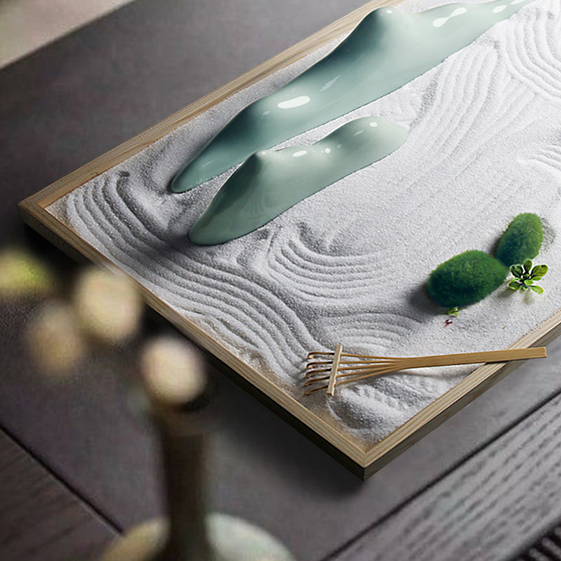 Décoration Jardin Zen en Céramique | Rochers Décoratifs pour Méditation