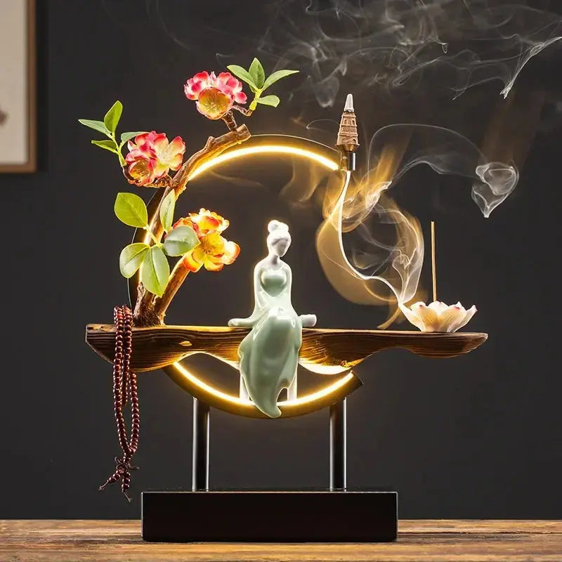 Accord Floral · Fontaine d’Encens LED Fleurie
