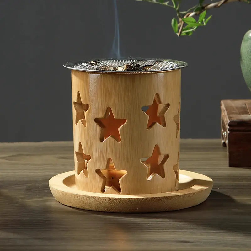 Racine Paisible Diffuseur à Chaleur Douce en Bambou