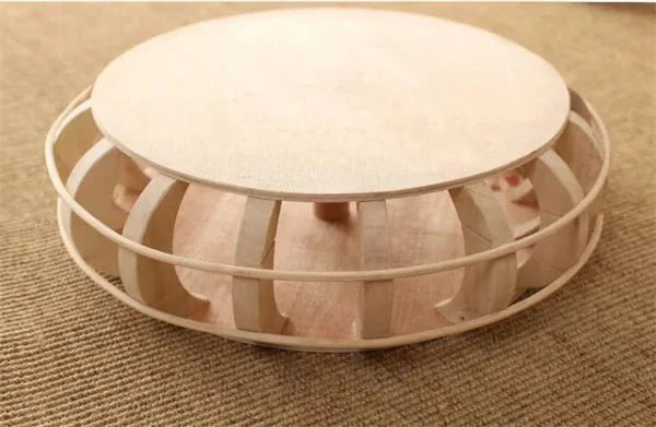 Coussin “TatamiSerenity” en Paille Naturelle – Assise Sol & Méditation Zen