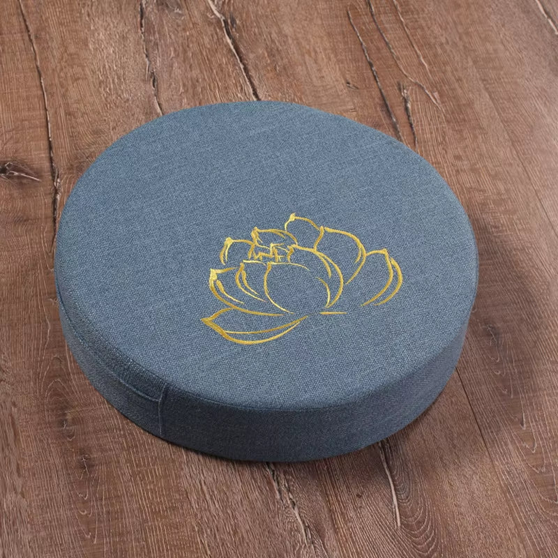 Coussin de Méditation “Fleur de Lotus” – Assise Confortable & Mobilité Zen