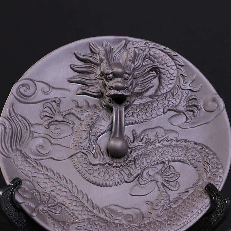 Brûleur d’Encens Dragon Céramique à Reflux – Effet Cascade pour Méditation