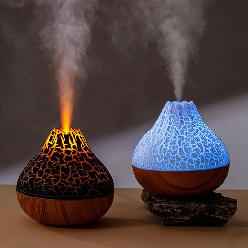 Diffuseur Décoratif Effet Volcan LED
