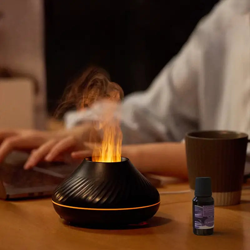 Diffuseur d’Huiles Essentielles Ultrasonique Volcanique