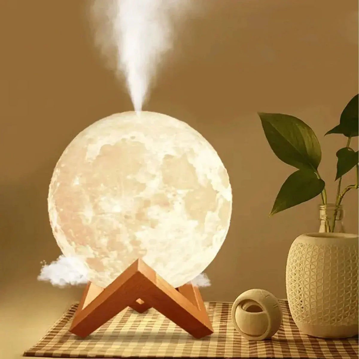 Diffuseur d’Huiles Essentielles Ultrasonique Pleine Lune