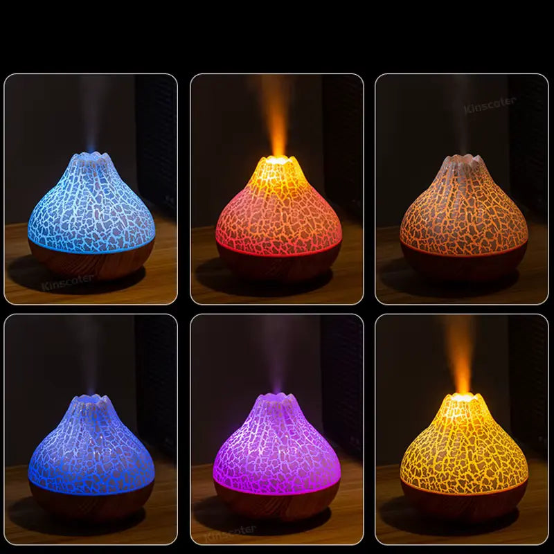 Diffuseur Décoratif Effet Volcan LED