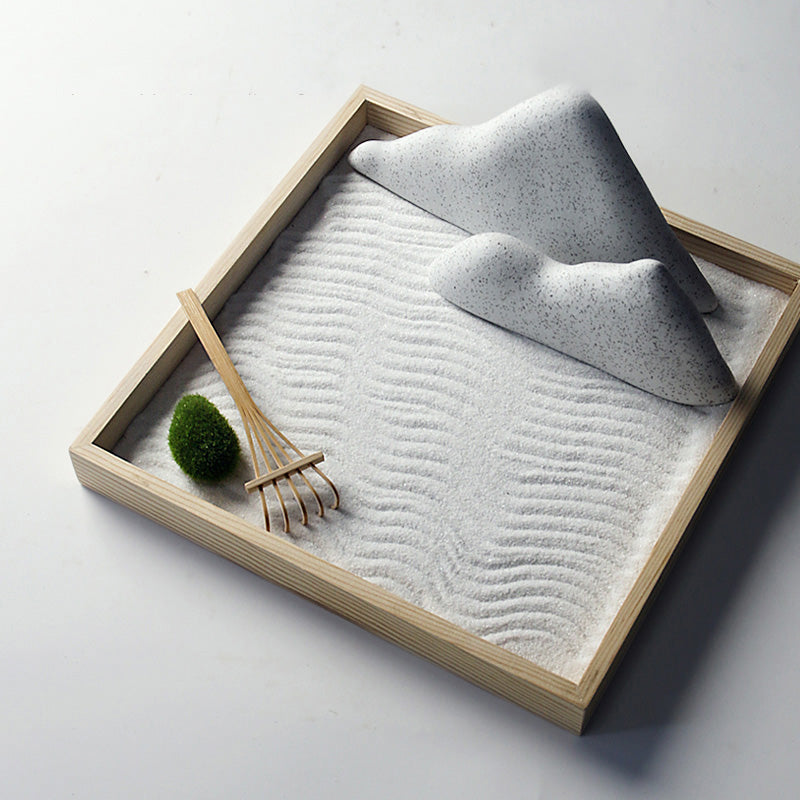 Décoration Jardin Zen en Céramique | Rochers Décoratifs pour Méditation