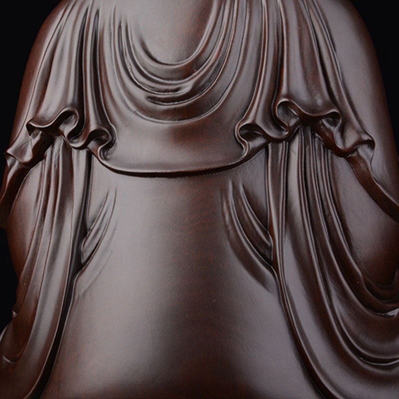 Pierre Avalokitesvara Ébène Lotus Harmonie Bénédiction Décoration de la Maison