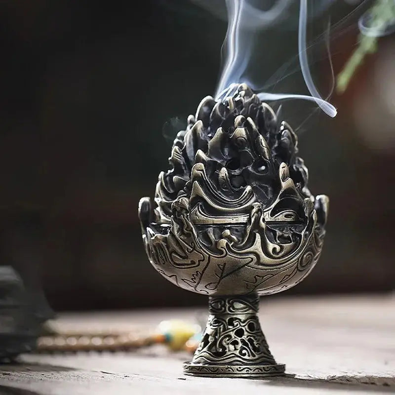 Brûleur d’Encens Boshan Antique, Héritage Historique & Élégance Intemporelle