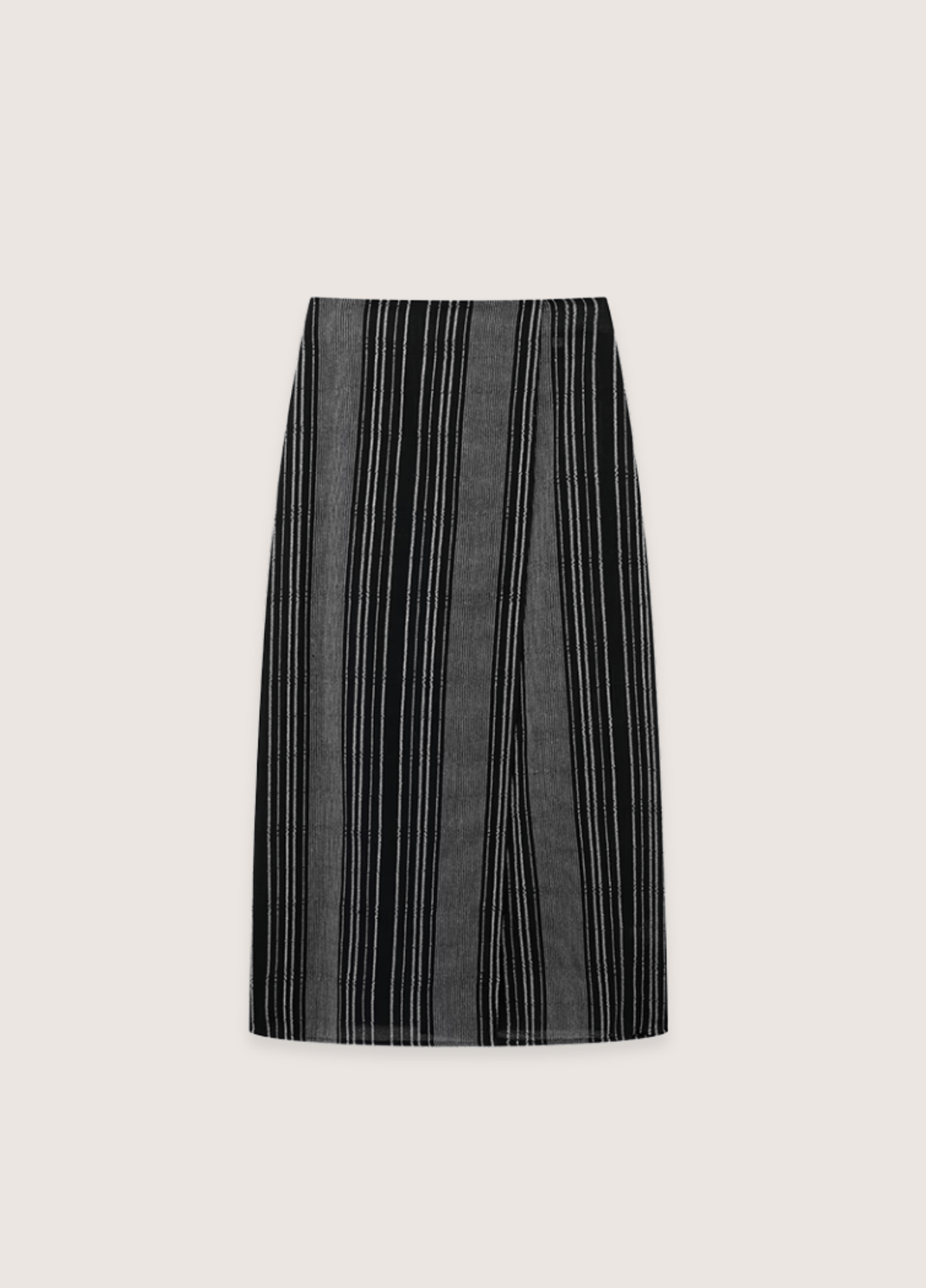 Kimono femme coton motif rayure noir – Shima