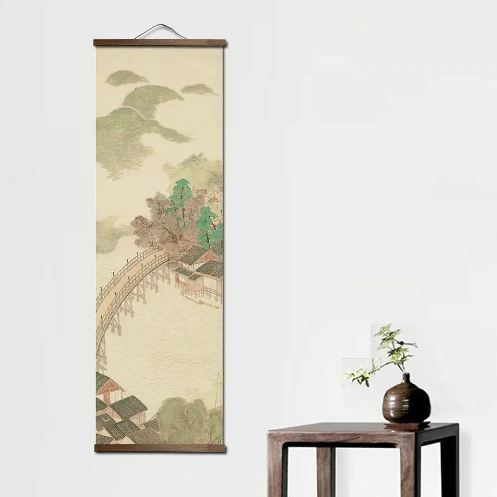 Décoration Murale Japonaise Zen aux Paysages Naturels