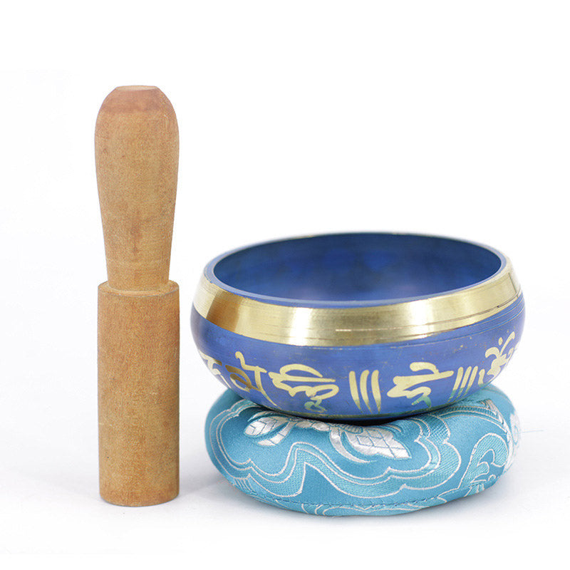 Bol Chantant Tibétain en Cuivre pour Méditation et Relaxation | 9,5 cm