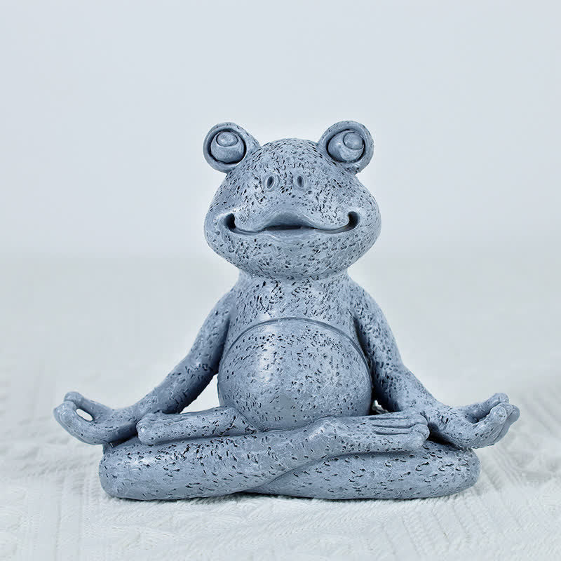 Zen Chien Chat Grenouille Méditant