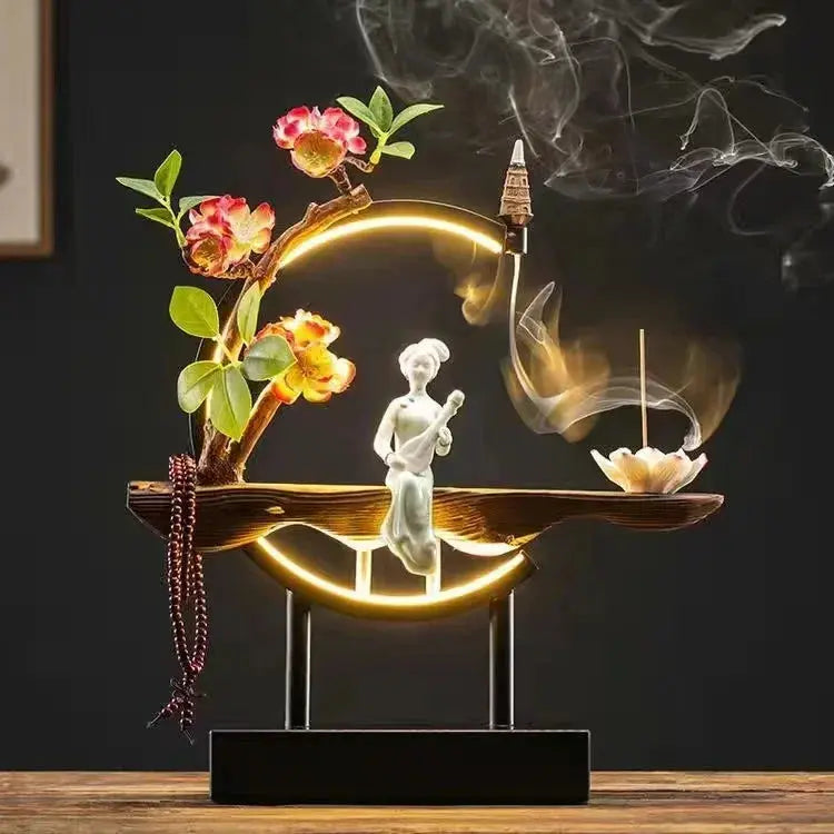 Accord Floral · Fontaine d’Encens LED Fleurie
