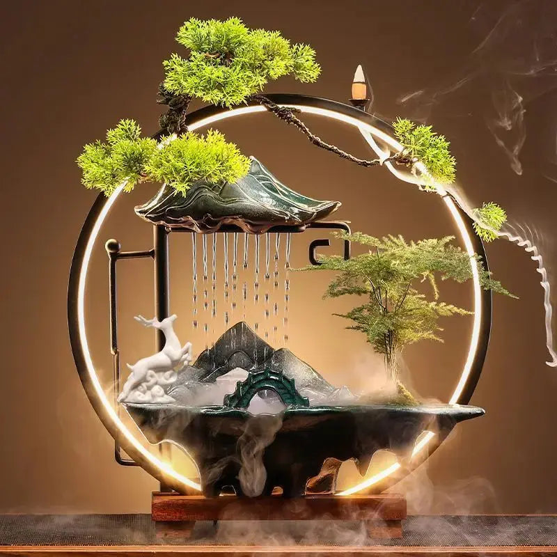 Aube Sylvestre · Fontaine d’Encens LED Naturelle