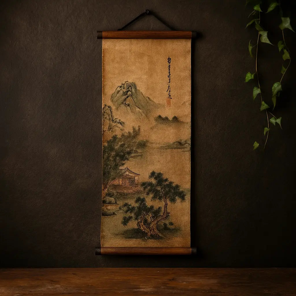 Kakemono Asiatique Traditionnel Élégant & Intemporel