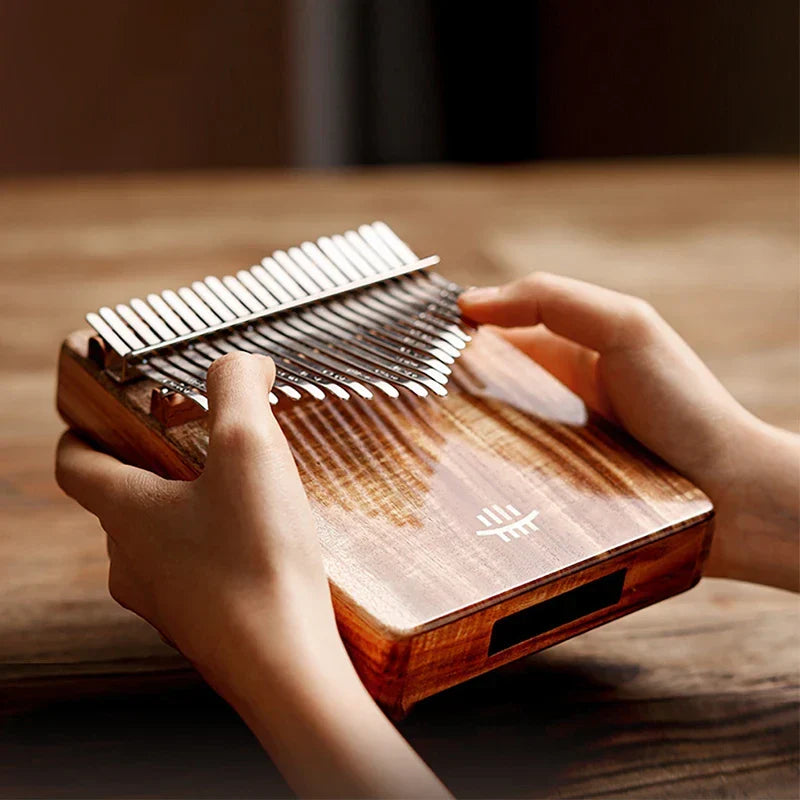 Kalimba en Bois de Rose 17 Lames