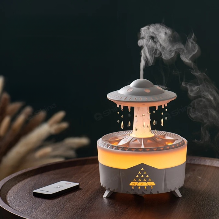 Lampe Zen + Humidificateur d’air à gouttes d’eau — Lumière & Bien-être