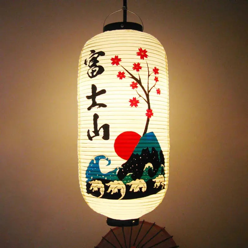 Lanterne Japonaise Cylindrique Izakaya & Ramen Shop