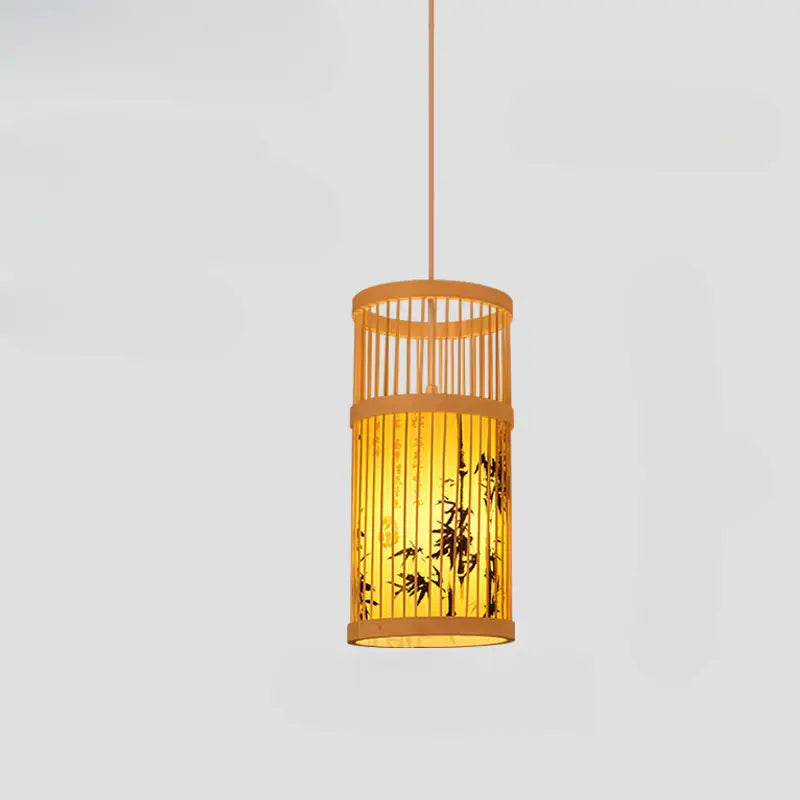 Lanterne Japonaise Traditionnelle en Bambou