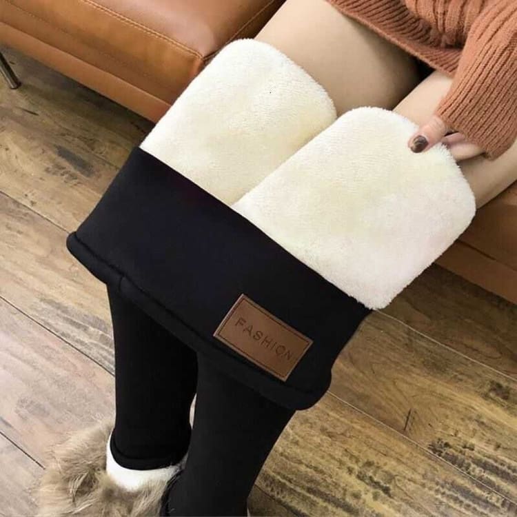 Legging d’Hiver Doublé Polaire Confort & Chaleur
