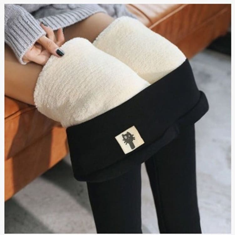 Legging d’Hiver Doublé Polaire Confort & Chaleur