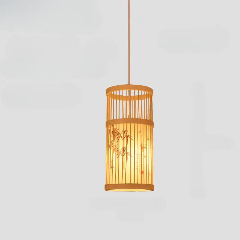 Lanterne Japonaise Traditionnelle en Bambou
