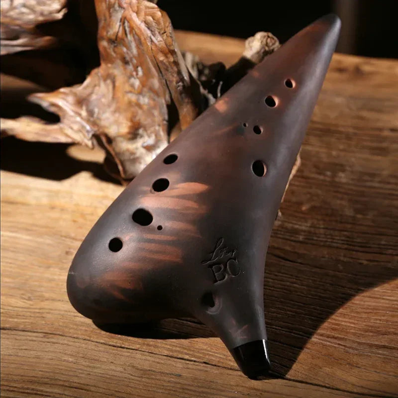 Ocarina 12 Trous Sable Pourpre