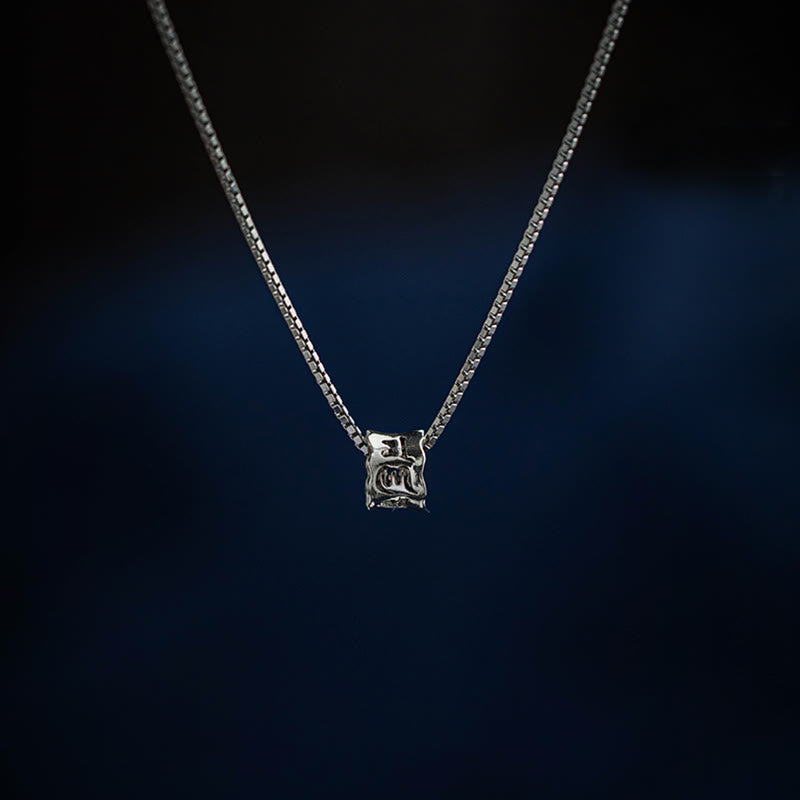 Collier Om Mani Padme Hum en Argent Sterling 925