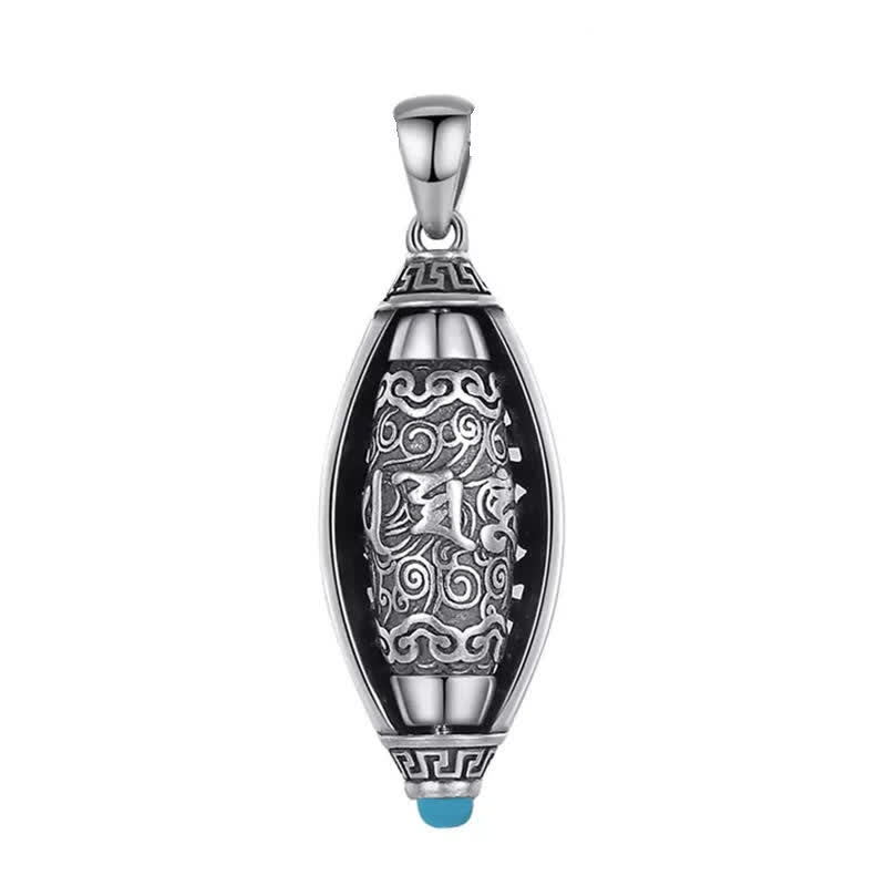 Collier Rotatif Om Mani Padme Hum en Cuivre